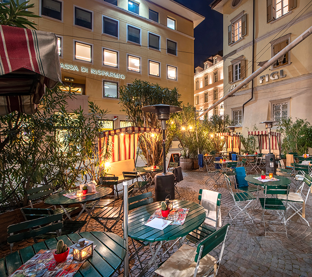 giardino del Figl Hotel & Bar in Piazza del Grano