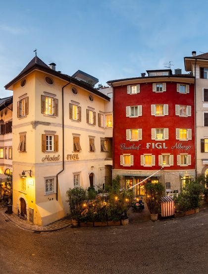Hotel Figl in Piazza del Grano, Bolzano